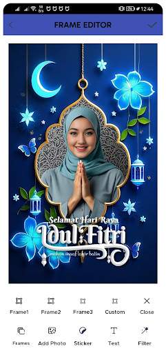 EID Mubarak Photo Maker 2025