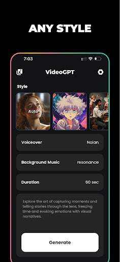 VideoGPT - AI Video Generator