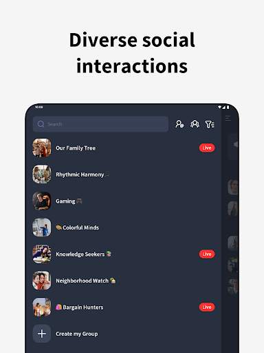 Fambase: Live & Group Chat