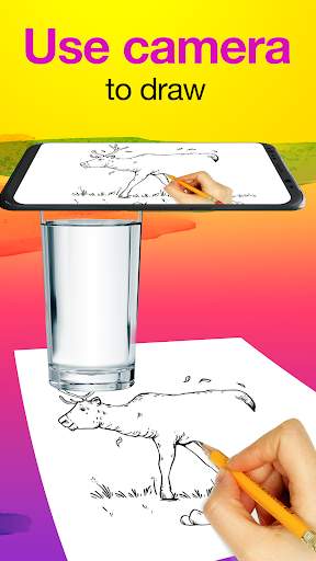 AR drawing app: Paint & sketch