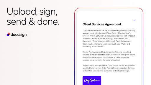 Docusign - Upload & Sign Docs