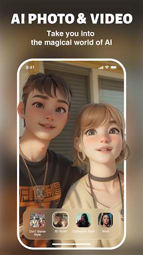 AI Comic：Hug & Kiss Video