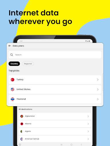 Saily: An eSIM travel app