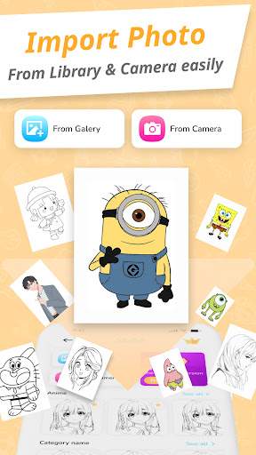 Draw Cartoon - AR Drawing App